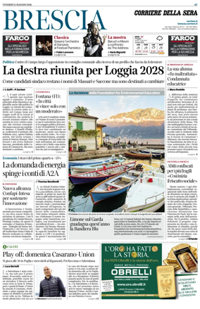 Cover of Corriere della Sera (Brescia)
