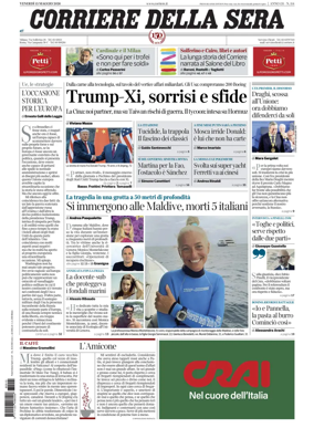Cover of Corriere della Sera
