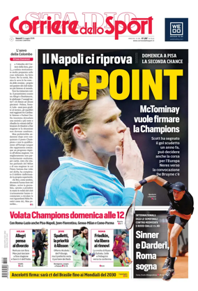 Cover of Corriere dello Sport (Campania)