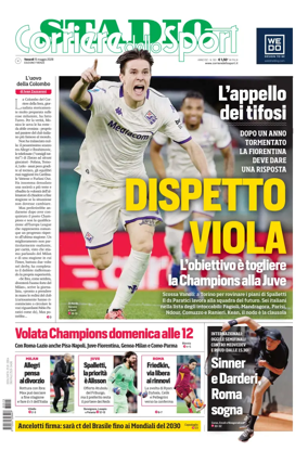 Cover of Corriere dello Sport Stadio (Firenze)