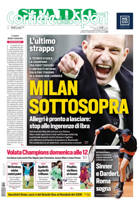 Cover of Corriere dello Sport Stadio (Nazionale)