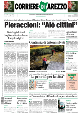 Cover of Corriere di Arezzo