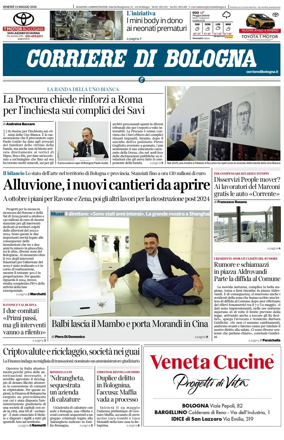 Cover of Corriere di Bologna