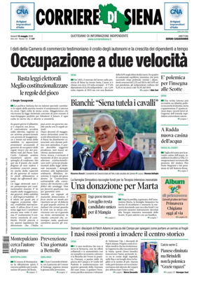Cover of Corriere di Siena