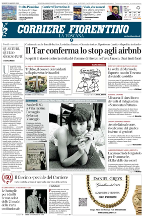Cover of Corriere Fiorentino
