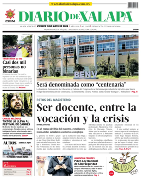 Cover of Diario de Xalapa