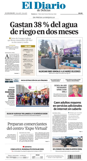 Cover of El Diario de Delicias