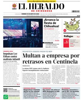 Cover of El Heraldo de Chihuahua