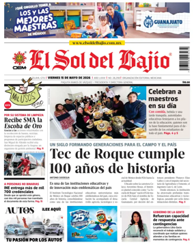 Cover of El Sol de Bajio