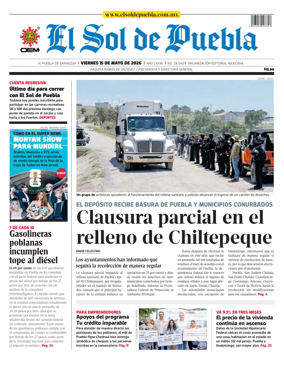 Cover of El Sol de Puebla