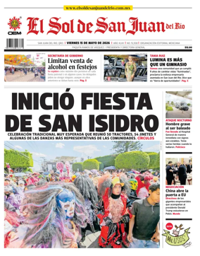 Cover of El Sol de San Juan del Rio