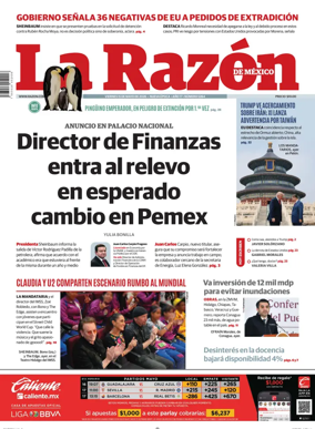 Cover of La Razon de Mexico