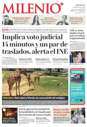 Cover of Milenio Jalisco