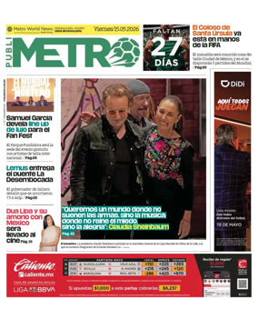 Cover of Publimetro Guadalajara