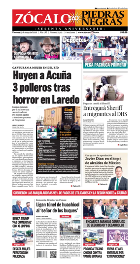 Cover of Zocalo Piedras Negras
