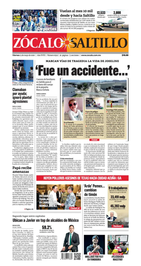 Cover of Zocalo Saltillo
