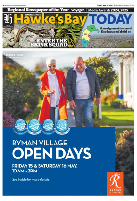 Cover of Hawke's Bay Today