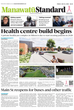 Cover of Manawatu Standard
