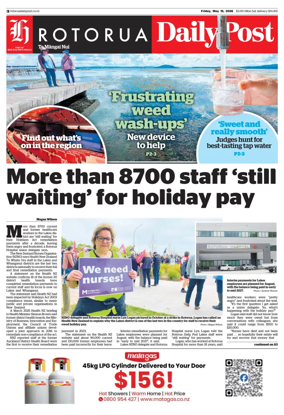 Cover of Rotorua Daily Post