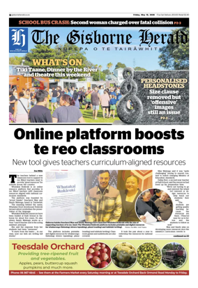 Cover of The Gisborne Herald