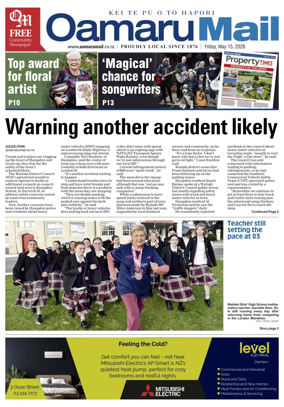 Cover of The Oamaru Mail