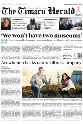 Cover of The Timaru Herald