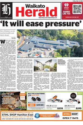 Cover of Waikato Herald