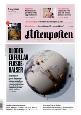 Cover of Aftenposten