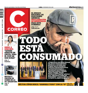 Cover of Diario Correo