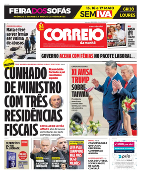 Cover of Correio da Manha