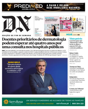 Cover of Diario de Noticias