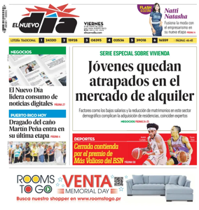 Cover of El Nuevo Dia