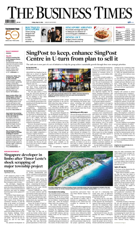 Cover of The Business Times