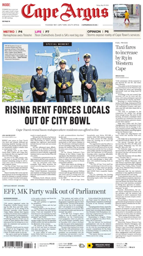 Cover of Cape Argus (PM Edition)