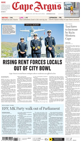 Cover of Cape Argus