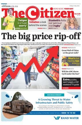 Cover of The Citizen (KZN)
