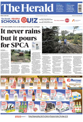 Cover of The Herald (South Africa)