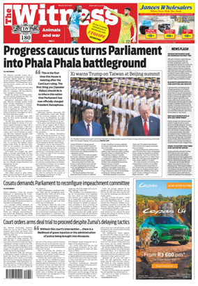 Cover of The Witness (South Africa)