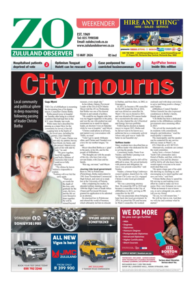 Cover of Zululand Observer - Weekender