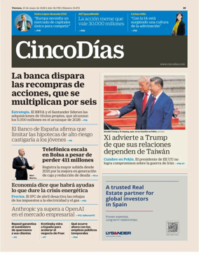 Cover of Cinco Dias