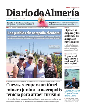 Cover of Diario de Almeria
