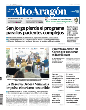 Cover of Diario del Alto Aragon