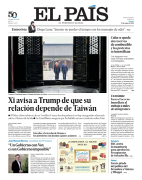 Cover of EL PAIS Catalunya