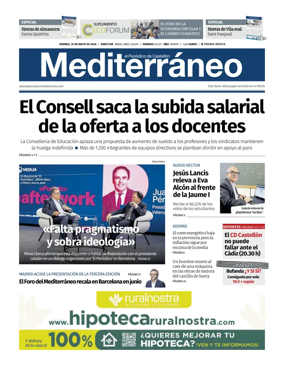 Cover of El Periodico Mediterraneo