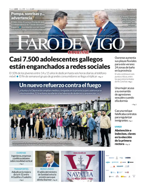 Cover of Faro de Vigo (Ourense)