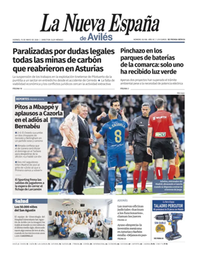Cover of La Nueva Espana (Aviles)