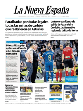 Cover of La Nueva Espana (Oviedo)