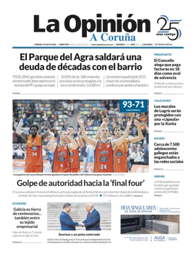 Cover of La Opinion de A Coruna