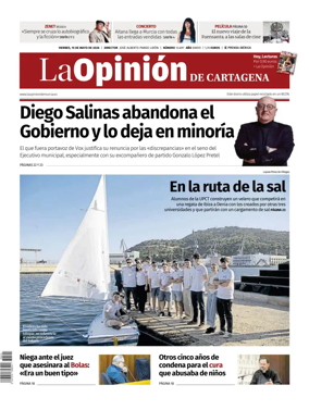 Cover of La Opinion de Murcia (Cartagena)