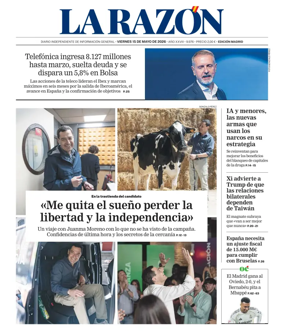 Cover of La Razon (Madrid)